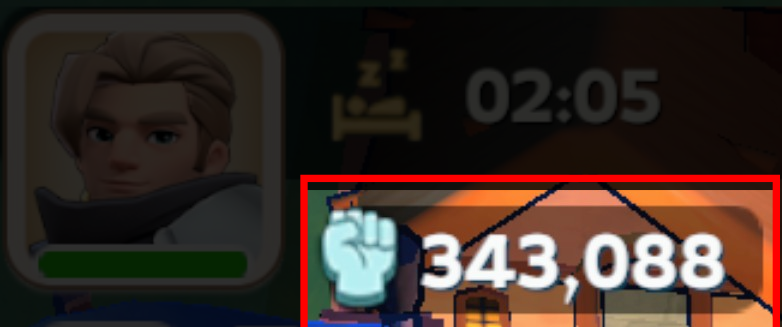 Power Score button