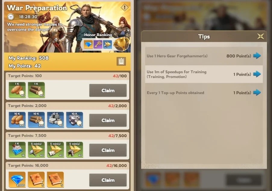 Great rewards await